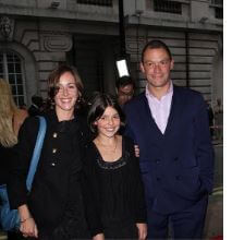 Martha with her parents